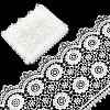 5Yards Milk Fiber Embroidery Flower Tassel Lace Ribbon OCOR-GF0004-69-6