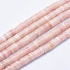 Natural Pink Opal Beads Strands G-E444-30-8mm-1
