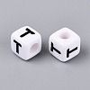 Opaque Acrylic Beads SACR-N020-04A-T-2