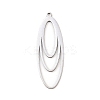 201 Stainless Steel Pendants STAS-I362-01P-02-1