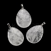 Natural Quartz Crystal Pendants G-F820-14P-24-1