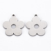 Non-Tarnish 201 Stainless Steel Pendants STAS-Q240-065P-1