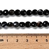 Natural Banded Agate(Dyed & Heated) Beads Strands G-C179-A6mm-21-5