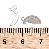 304 Stainless Steel Charms SA-CBAC865-04B-P-2