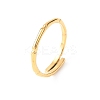 304 Stainless Steel Open Cuff Rings for Women RJEW-K309-13G-4