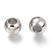 201 Stainless Steel Beads STAS-F145-06P-E-2