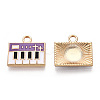 Eco-Friendly Zinc Alloy Charms X-FIND-N048-59-NR-2