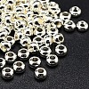 Brass Flat Round Spacer Beads LS-X-KK-M085-18S-NR-1
