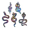 Rainbow Color Alloy Pendants PALLOY-S180-186-NR-1