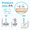 20Pcs Alloy Enamel European Dangle Charms FIND-NB0006-79-2