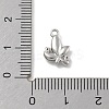 Brass Micro Pave Cubic Zirconia Pendants KK-D283-12P-3