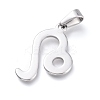 Tarnish Resistant 304 Stainless Steel Pendants X1-STAS-L210-06D-P-2
