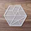DIY Triangle & Trapezoid & Rhombus Tangram Pieces Display Decoration Silicone Molds LS-DIY-G067-05D-2