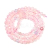 Natural Morganite Beads Strands G-O166-25-3mm-01-5