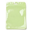 Rectangle Plastic Yin-Yang Resealable Packaging Bags ABAG-A007-02G-04-2