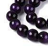 Imitation Tiger Eye Glass Beads Strands GLAA-Q106-03A-B08-3