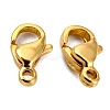 304 Stainless Steel Lobster Claw Clasps Hand Polished STAS-AB12-G-2