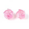 Flower Acrylic Bead Caps SACR-T017-49C-3