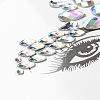 Acrylic Face Gems Stickers LS-MRMJ-F014-02-2