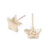 Star Alloy Studs Earrings for Women EJEW-H309-06KCG-2