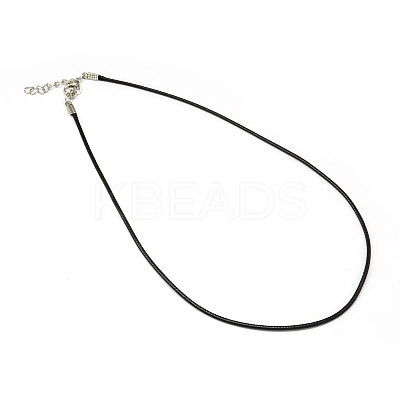 Waxed Cord Necklace Making X-NJEW-R229-1.5mm-1
