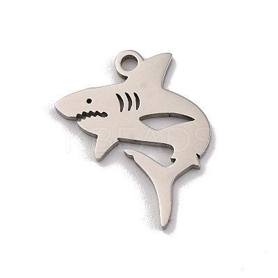 Non-Tarnish 201 Stainless Steel Pendants STAS-U016-08P-02-1