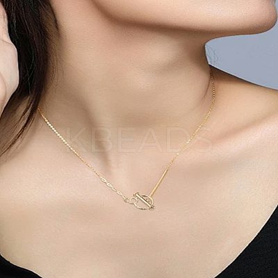 5Bags Eco-friendly Brass Toggle Clasps KK-LP0004-29G-1