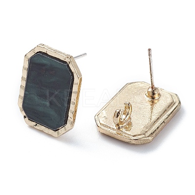 (Defective Closeout Sale) Alloy Stud Earring Findings PALLOY-XCP0001-72B-1
