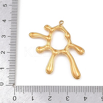 304 Stainless Steel Pendants STAS-I363-08G-1