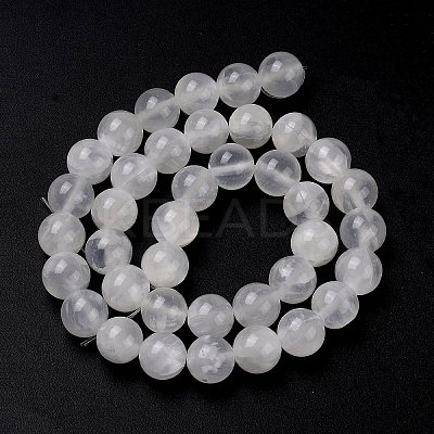 Natural Green Jade Beads Strands G-Q162-A01-E01-05-1