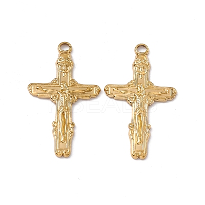 Ion Plating(IP) 304 Stainless Steel Pendants LS-STAS-B031-29G-1