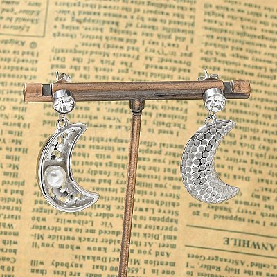 304 Stainless Steel Stud Earrings EJEW-A119-20P-1