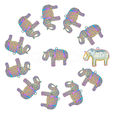 12Pcs Alloy Pendants FIND-NB0002-29-1