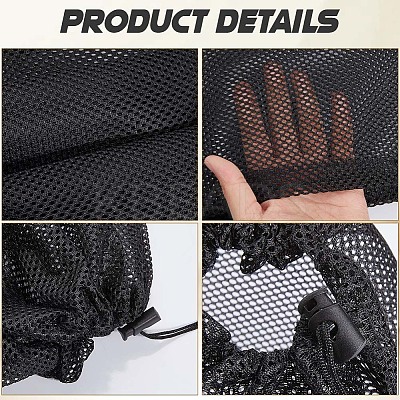 2Pcs Polyester Drawstring Filter Bags DIY-WH20002-629A-1