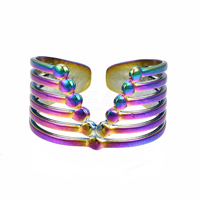 V Shape Cuff Rings RJEW-N038-035-1