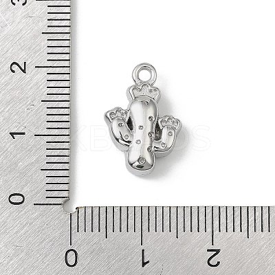 304 Stainless Steel Pendants STAS-F327-02A-P-1