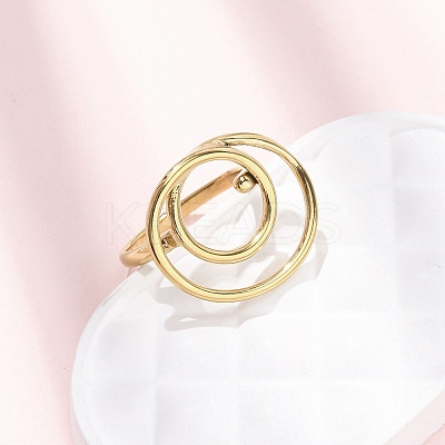 304 Stainless Steel Finger Rings RJEW-P177-01L-G-1