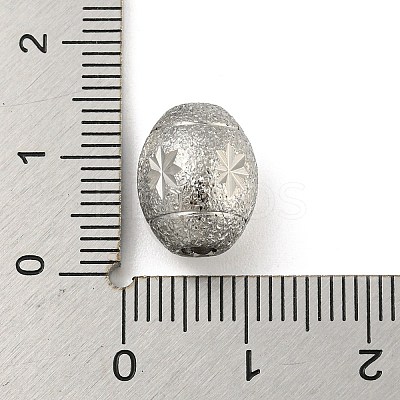 Non-Tarnish 304 Stainless Steel Textured Beads LS-STAS-A091-05B-P-1