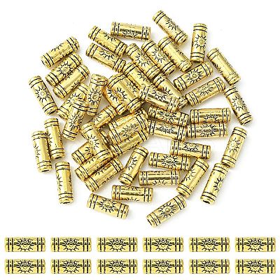Tibetan Style Alloy Beads PALLOY-YW0001-68-1
