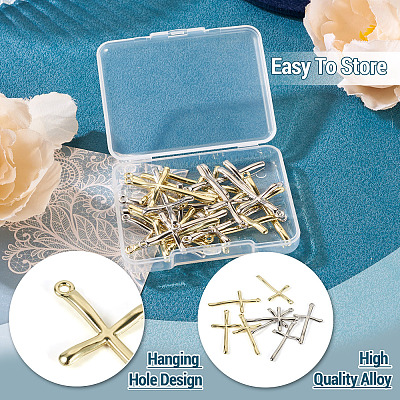 20Pcs 2 Colors Rack Plating Alloy Pendants FIND-TA0007-95-1