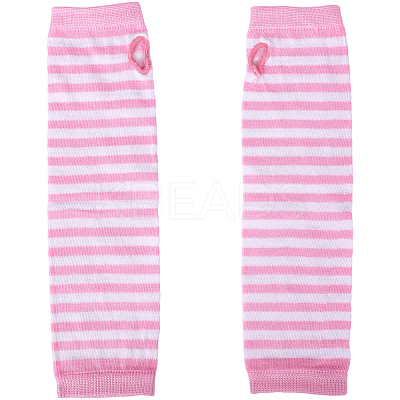 4 Pairs Acrylic Fiber Yarn Knitting Fingerless Gloves AJEW-DJ0001-58C-1