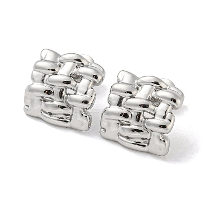 Non-Tarnish 304 Stainless Steel Stud Earrings EJEW-G367-03P-1