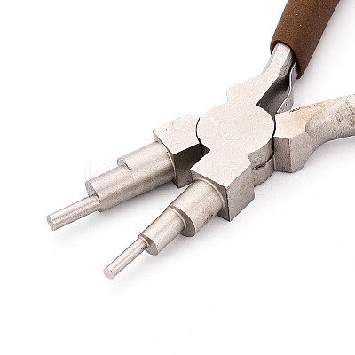 55# Steel Concave and Round Nose Pliers with Non-Slip Comfort Grip Handles TOOL-N008-07-1