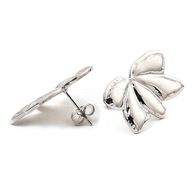 Non-Tarnish 304 Stainless Steel Stud Earrings for Women LS-EJEW-E291-04P-1
