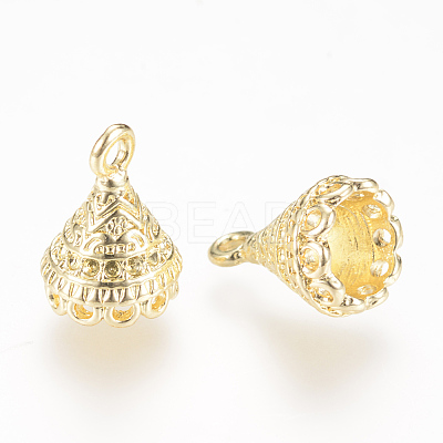 Rack Plating Alloy Pendant Bail Rhinestone Settings LS-PALLOY-Q332-21LG-LF-1