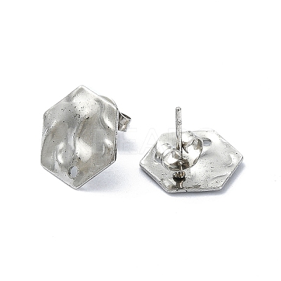 Non-Tarnish 304 Stainless Steel Stud Earring Findings STAS-L024-003P-06-1