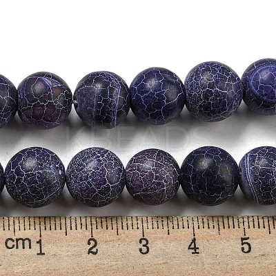 Natural Weathered Agate Beads Strands G-P538-A01-07-1