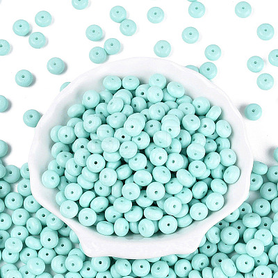 Opaque Baking Paint Glass Seed Beads SEED-N008-03A-07-1