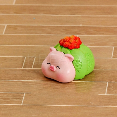 Cartoon Resin Animal Sushi Mini Model PW-WGD9310-02-1