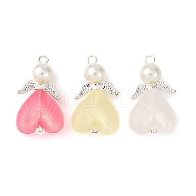 Luminous Transparent Acrylic Pendants PALLOY-JF04204-01-1